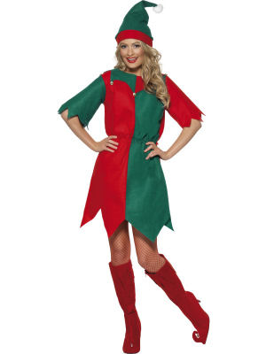 Ladies Elf Costume S21474