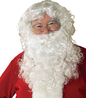 Economy Santa Beard and Wig Set R2269