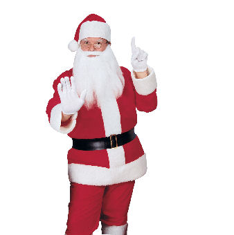 Flannelette Santa Suit R2365