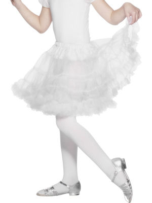 Childrens White Peticoat S24997