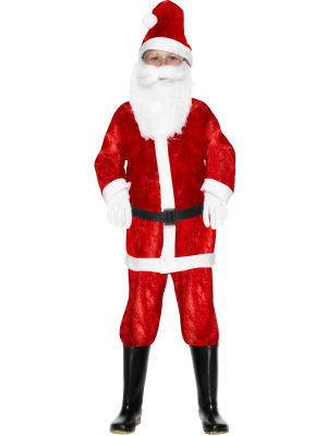 Boys Santa Costume S29183