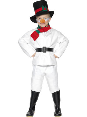 Childrens Snowman Costume S30056