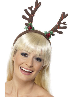 Christmas Flashing Antlers S32220