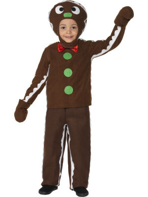 Childrens Gingerbread Man Costume S35939
