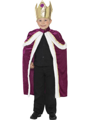 Childrens King Costume S35959