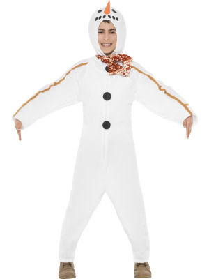 All In One Snowman Costume S39799