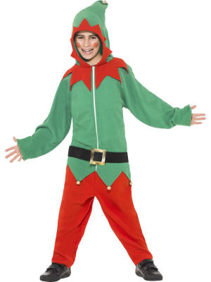 All In One Elf Costume S39800