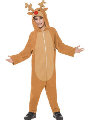 All In One Reindeer Costume S39801