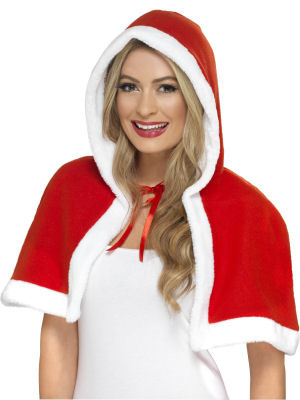 Miss Claus Mini Cape and Hat S39847