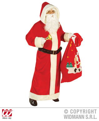 Hooded Santa Cloak S1556K