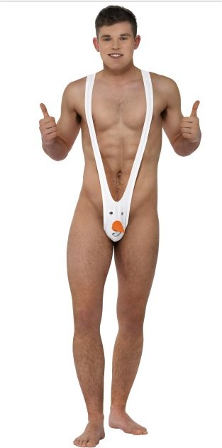 Snowman Mankini S21715